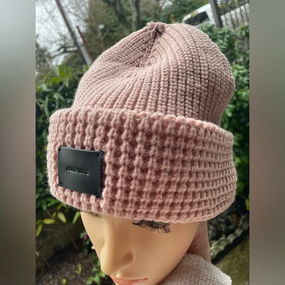 All Saints Blush Knit Beanie - Picture 12 of 17